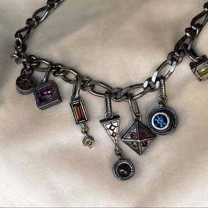 Stunning Colorful Vintage PATRICIA LOCKE Necklace